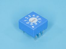 Переключатель Dip-Switch 10 позиций, поворотный
