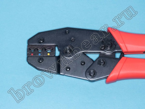 Пресс-клещи (кримпер) для обжима изолированных клемм на провод 10-22 AWG HT-301H/HT-236H/HT-336H фото 3