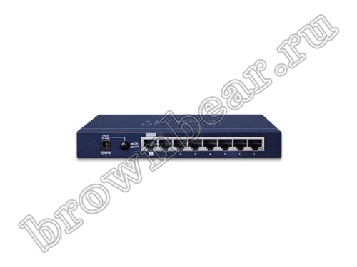 GSD-1002M Управляемый L2 коммутатор Planet, 8 портов 10/100/1000Мбит/с, 2 порта SFP 100/1000Мбит/с SFP, POE или 12в DC питание фото 2