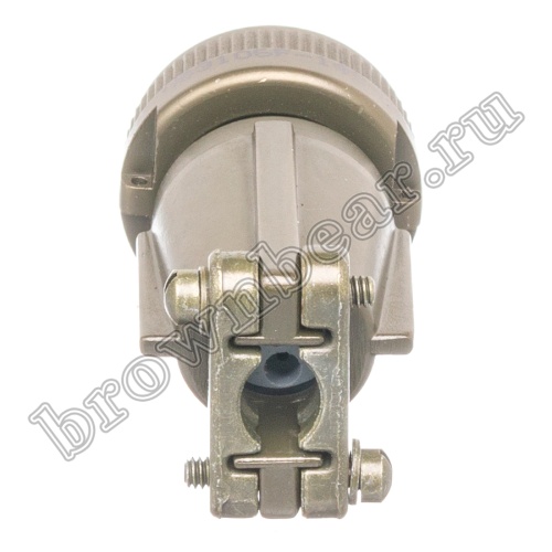 Разъём Amphenol серии MS, 7 контактов, розетка на кабель, тип 14S, резьбовой MS3106E-14S-A7S фото 4