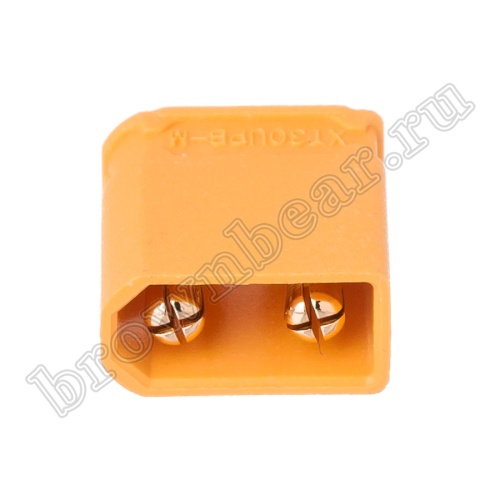 Разъем питания XT30 для АКБ, 2 контакта, штекер на плату XT30UPB30-M.G.Y фото 5