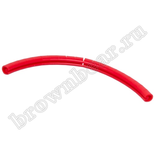 Маркер кабельный цифра 2 (кольцо) для провода d=2.0-3.2 мм, красный, упаковка 20 шт. фото 2