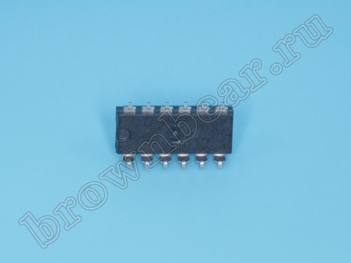 Переключатель Dip-Switch 6 контактных групп, планарный (B013E) SWD4-6 фото 6