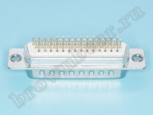 Разъем D-SUB  44 контакта, вилка на плату, вертикальный DHB-44M фото 3