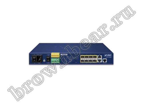 MGSD-10080F Управляемый L2+ коммутатор Planet, Metro Ethernet, 6 портов SFP 100/1000Мбит/с, 2 порта SFP+ 1000/2500Мбит/с, 2 порта RJ-45 10/100/1000Мбит/с