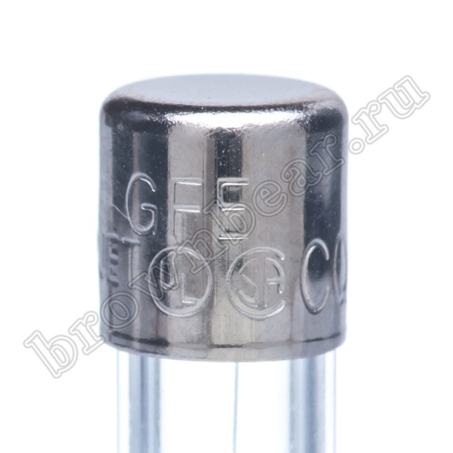 Предохранитель 5х20 мм, цилиндрический, стеклянный, быстрый, 2.5А/250В (GFE) фото 5