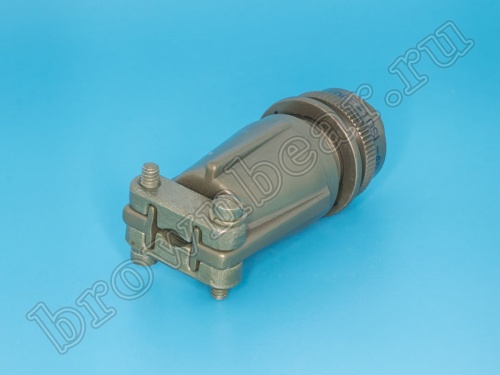 Разъём серии MS  2 контакта, вилка на кабель MS3106E-10SL-4P фото 3