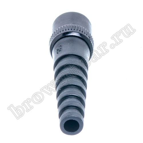 Разъем BNC штекер на кабель RG-58, обжимной, изолированный BNCI-C58P фото 4