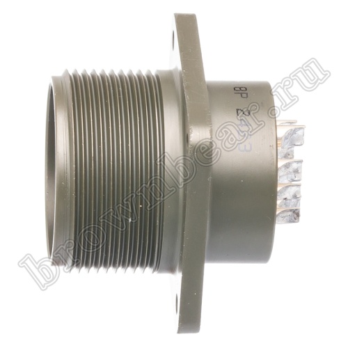 Разъём Amphenol серии MS, 9 контактов, вилка на блок, тип 20, резьбовой MS3102E-20-18P фото 3