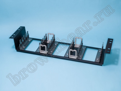 Опорная рама 19" на 15 плинтов,  3U  фото 3