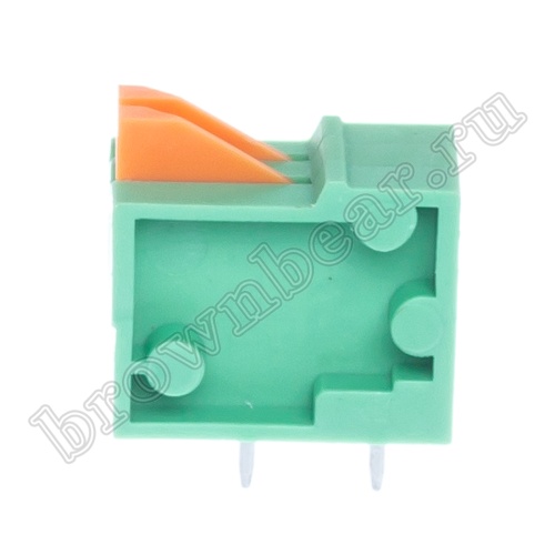 Клеммник нажимной на плату, 3 контакта, 2.54 мм, угловой TB-07AR фото 6