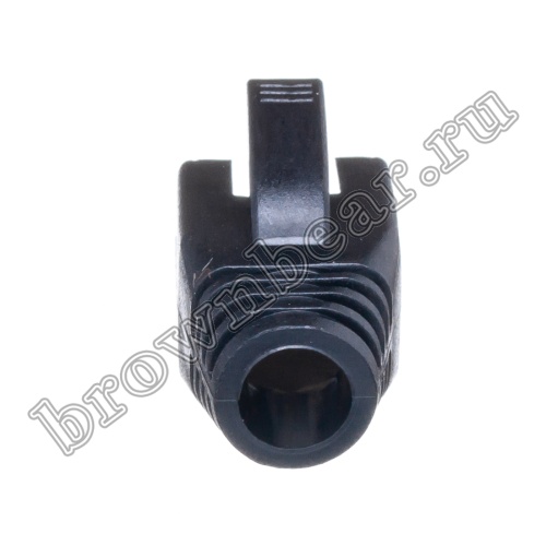 Колпачок изолирующий для разъёма RJ-45 6 категории, черный TPC-6 фото 2