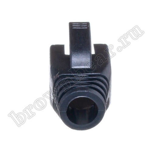 Колпачок изолирующий для разъёма RJ-45 6 категории, черный TPC-6 фото 4