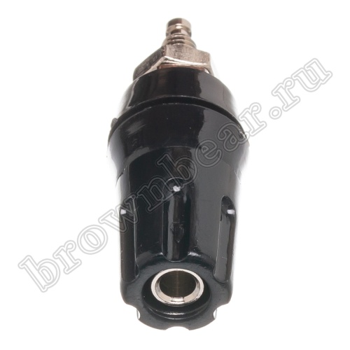 Клемма приборная для разъема Banana, тип 8 (гнездо), черная BP-8B фото 9