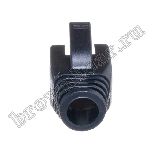 Колпачок изолирующий для разъёма RJ-45 6 категории, черный TPC-6 фото 5