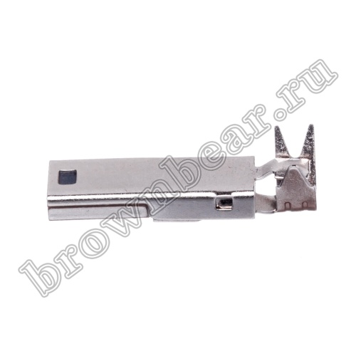 Разъем mini USB, вилка на кабель без корпуса, 5 контактов, пайка 4 провода, MUBS-05PNO USB/M-SP-1 фото 2