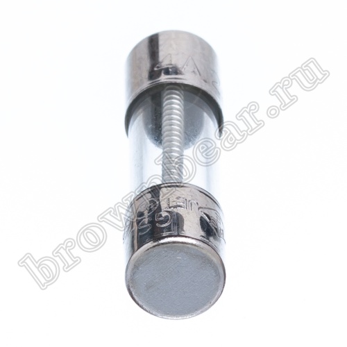 Предохранитель 5х20 мм, цилиндрический, стеклянный, с задержкой, 4А/250В (GSL) фото 2