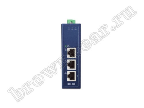 IECJ-300 Промышленный разветвитель Planet 3 порта RJ-45 EtherCAT slave фото 3