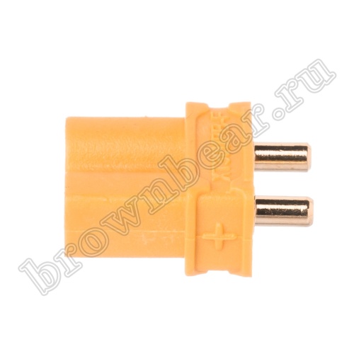Разъем питания XT30 для АКБ, 2 контакта, розетка на плату XT30UPB30-F.G.Y фото 3