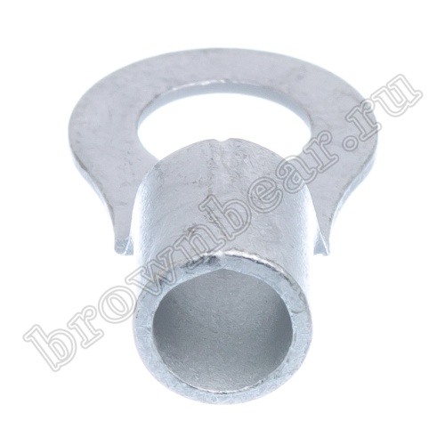 Клемма кольцевая обжимная тип "O" 6.4 мм, на провод 10.0мм², неизолированная, кратно 100шт. TR-8-6 фото 4